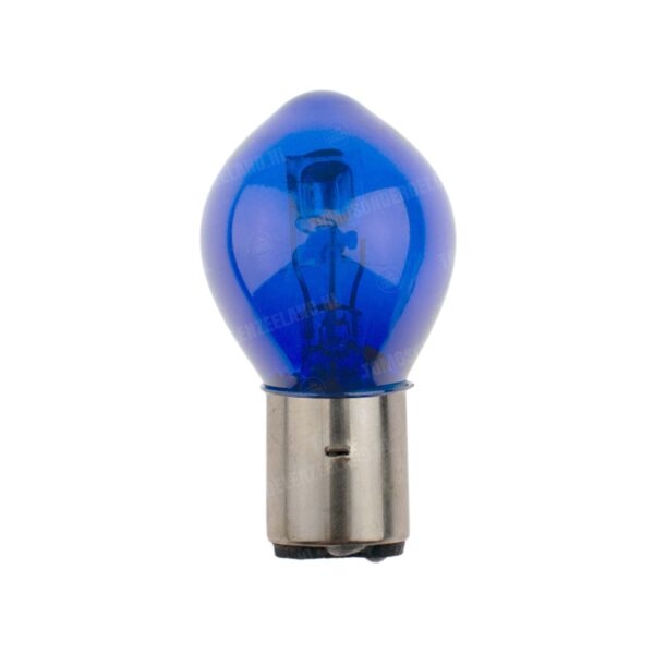 Lamp BA20d 12V 35/35 Watt blauw