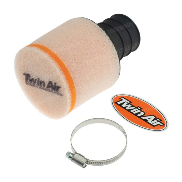 Powerfilter luchtfilter schuim 45mm rond Clamp-on TwinAir