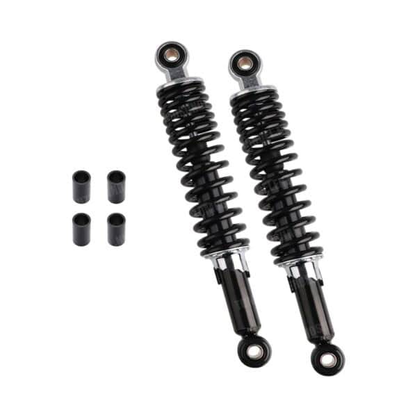 Schokbrekerset 360mm zwart MKX