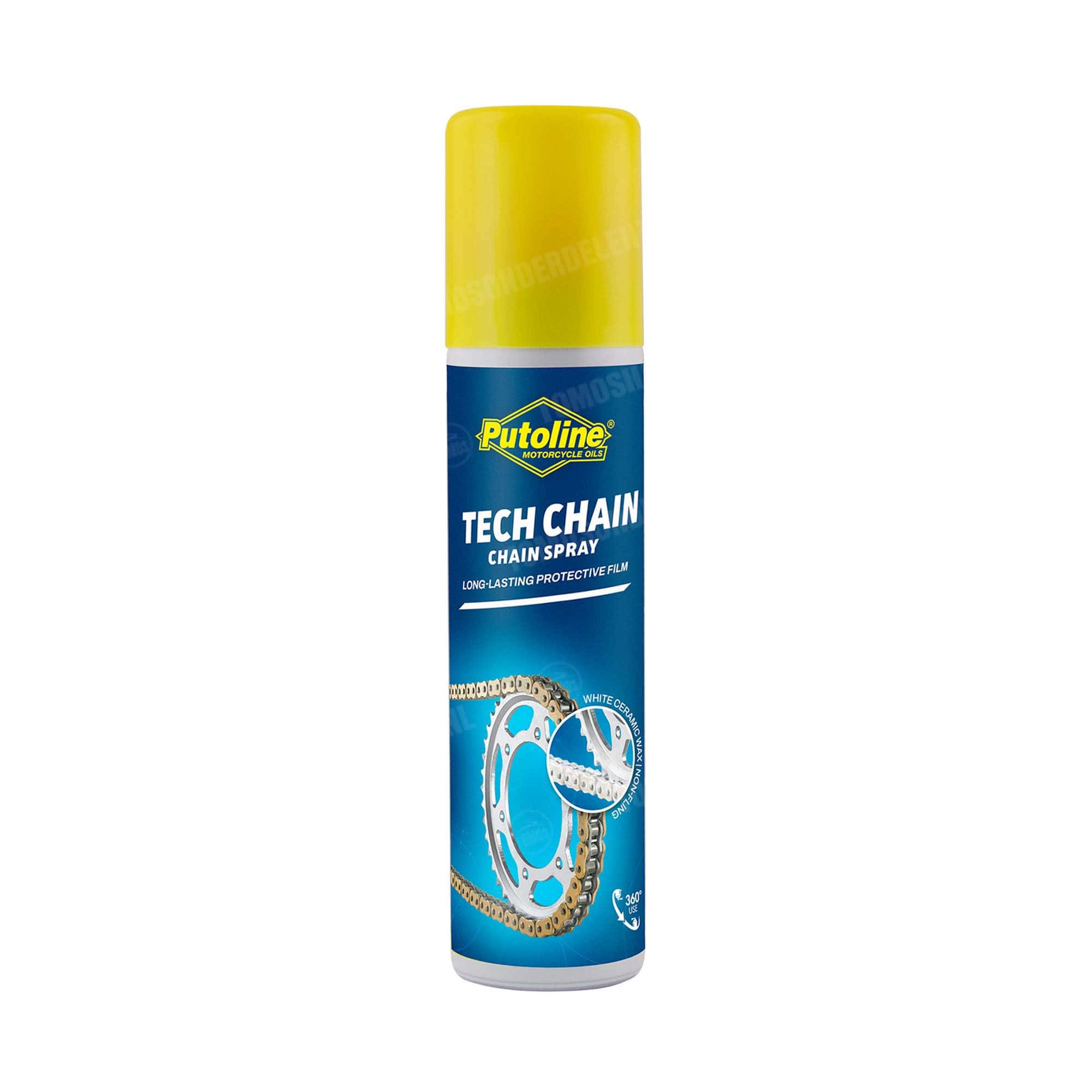 Putoline Keramisch O/X/Z-Ring Kettingspray White 75ml