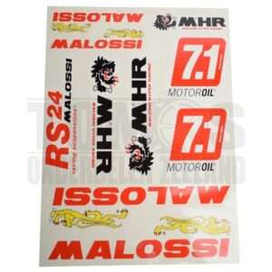 Stickerset Malossi / MHR 10 delig