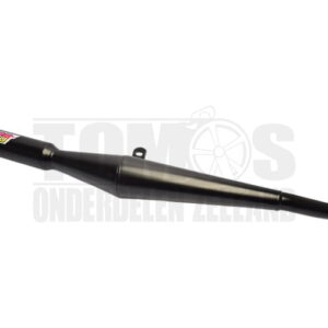 Tomos Uitlaat 28mm Tecno Bos Fuego zwart A3 / A35 / A52