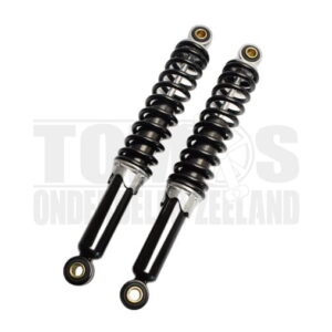 Schokbrekerset 280mm zwart DMP