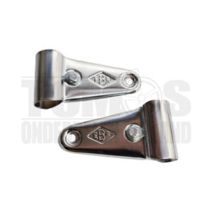 Tomos Voorvork koplamporen set 28mm chroom EBR origineel