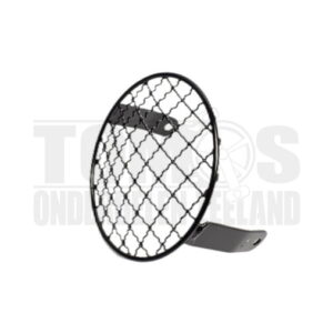 Koplamprooster rond 130mm zwart universeel