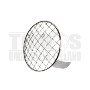 Koplamprooster rond 130mm chroom universeel