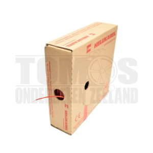 Electrisch draad rood 1.5mm montagedraad per meter