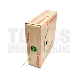 Electrisch draad groen 1.5mm montagedraad per meter