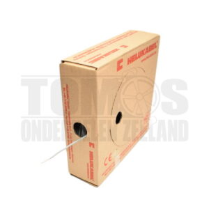 Electrisch draad grijs 1.5mm montagedraad per meter