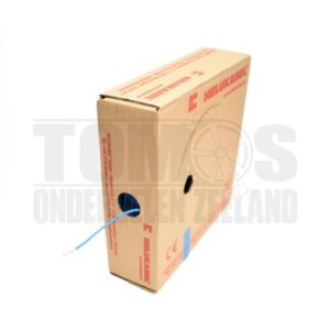Electrisch draad blauw 1.5mm montagedraad per meter