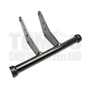 Tomos Subframe voetsteun montage zwart oud model Flexer