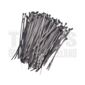 Tiewraps zwart 14 cm 100 stuks