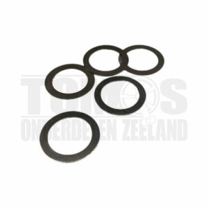 Tomos Opvulring shim 17x24x0.1 voor krukas met 6203C3 /  L17 / BO17