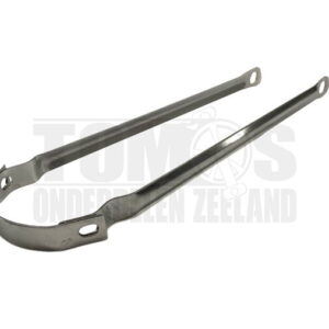 Tomos Voorspatbord stang oud model chroom A3 / A35 replica