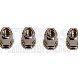 Cilinder Flensmoerset M7 hoog model 4 stuks