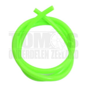Benzineslang 5x8mm fluor groen 1 meter universeel
