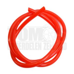 Benzineslang 5x8mm rood 1 meter universeel