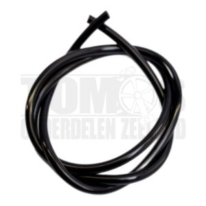 Benzineslang 5x8mm zwart per meter universeel