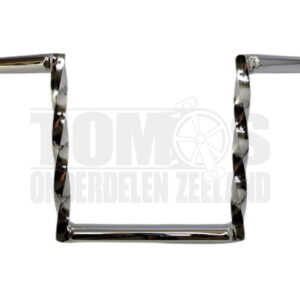 Stuur Gedraaid twist hoog chroom universeel