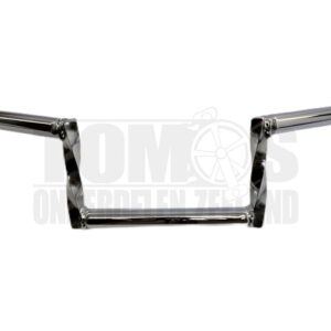 Stuur Gedraaid twist laag chroom universeel