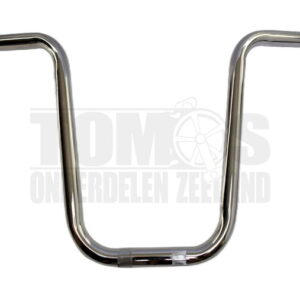 Stuur U-model chroom universeel