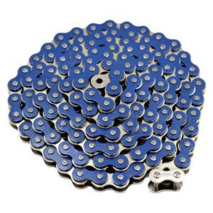 Ketting 415-122 schakels blauw Chain YBN
