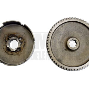 Tomos Versnellingstandwiel met Koppelingshuis 2L / 3L