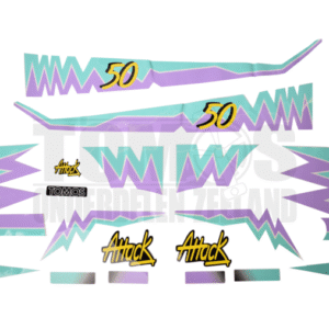 Tomos Stickerset AT50 Attack compleet origineel