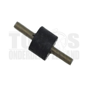 Silentrubber trillingsdemper stabilisator rubber M6 (dubbele draad) type A 20mm