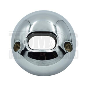 Tomos kilometerteller behuizing onder 60mm chroom origineel