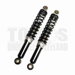 Schokbrekerset 320mm zwart DMP