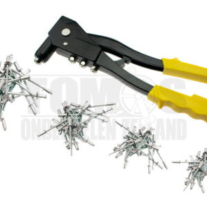 Popnageltang met popnagels geel