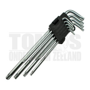 Inbussleutelset 9-delig torx