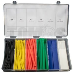 Krimpkous assortiment set 6 kleuren 100-delig