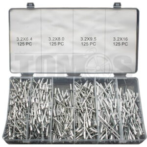 Popnagel assortiment set 500-delig