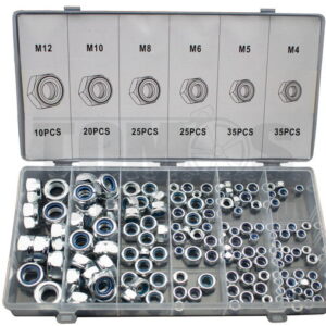 Zelfborgende moeren assortiment set 150-delig