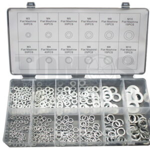 Sluitring / veerring assortiment set 350-delig