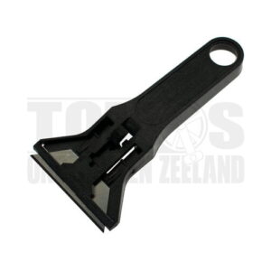 Pakkingschraper gereedschap zwart handvat Metrica