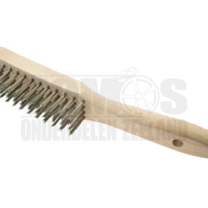 Staalborstel hout 29cm