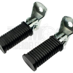 Voetsteunset duorijder inklapbaar zwart