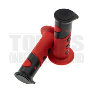 Handvatset MKX Cross 922X zwart / rood 22mm / 24mm