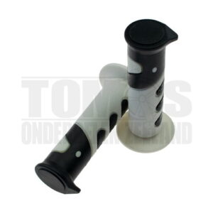 Handvatset MKX Cross 922X zwart / wit 22mm / 24mm
