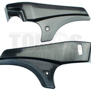 Tomos Zijscherm / zijkap set zwart ongelakt A35 replica DMP