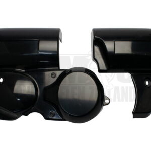 Tomos Zijscherm / zijkap set zwart ongelakt Flexer / Revival / Streetmate / overige modellen