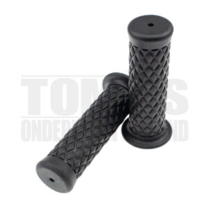 Handvatset Retro Dama zwart 22mm / 24mm