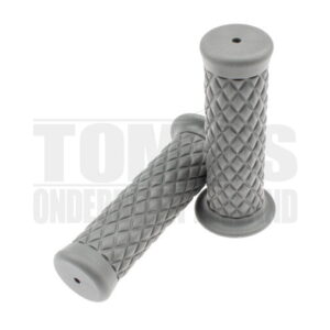 Handvatset Retro Dama donker grijs 22mm / 24mm