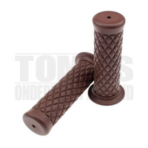 Handvatset Retro Dama bruin 22mm / 24mm