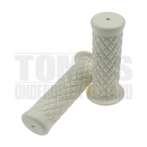 Handvatset Retro Dama wit 22mm / 24mm