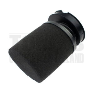 Powerfilter luchtfilter schuim 60mm zwart racing Dellorto SHA
