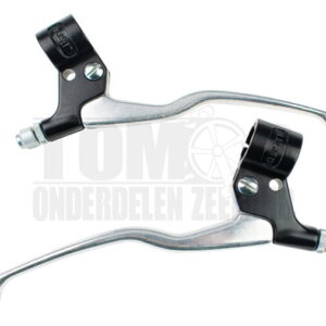 Remhendel greepset M84 lang aluminium / zwart Lusito